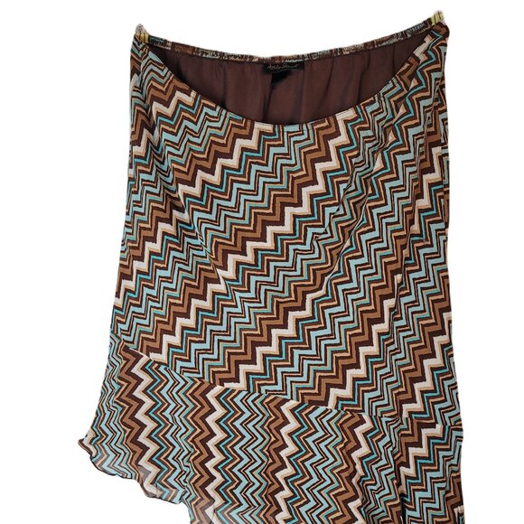 Ashley Stewart Dresses & Skirts - Ashley Stewart Skirt Womens Sz 22 Geometric Southwestern